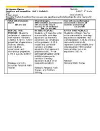 According to the ccss, fifth grade students should focus on three critical areas: Go Math Grade 6 Unit 5 Module 11 Equations And Relationships By Ramona Vaughn