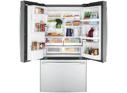 GE 22.1 Cu. Ft. Counter-Depth French-Door Refrigerator 36-Inch Wide ADA in  Fingerprint Resistant Stainless Steel