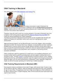 Maybe you would like to learn more about one of these? Cna Training In Maryland By Becky Vallejo Issuu
