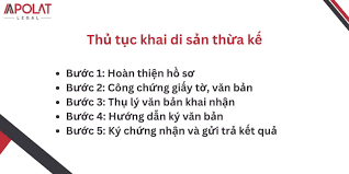 Thủ tục khai di sản thừa kế nhanh và chuẩn nhất hiện nay