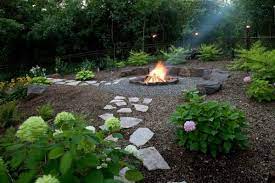 Top 50 Best Fire Pit Landscaping Ideas Backyard Designs Fire Pit Landscaping Backyard Fire Rustic Fire Pits