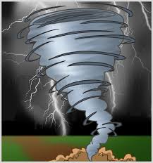 Tornado charts are a type of bar chart that reflect how much impact varying an input has on a particular output, providing both a ranking and a measure of magnitude of the impact, sometimes given in absolute terms (as in our detailed worked example below) and sometimes in percentage terms. How To Draw A Tornado Step By Step Drawing Guide By Dawn Dragoart Com