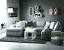 Charcoal Grey Dark Grey Couch Living Room