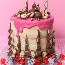 Backen mit kinderschokolade für party, geburtstag oder kindergeburtstag. Kinder Schokoladentorte Mit Himbeerfullung Anleitung Fur Einen Kuchen Mit Kinder Schokolade Frau Zuckerfee