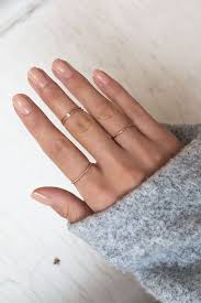 Hammered Simple Stackable Wedding Band Ring 12009 3 How To Wear Rings Fashion Rings Rose Gold Plated Ring