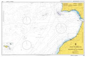 Admiralty Chart 3132 Strait Of Gibraltar To Arquipelago Da Madeira