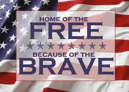 The Land Of The Free And The Home Of The Brave Home Of The Free Because Of The Brave July Quotes Happy 4 Of July 5x7 Printable