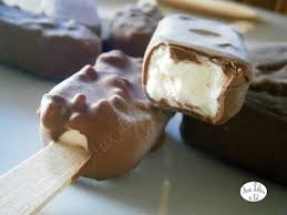 Esquimaux Vanille Enrobes Chocolat Sans Sorbetiere Glace Vanille Sans Sorbetiere Glace Batonnet Dessert