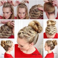 These easy to do braided hairstyle tutorial can be done quickly. 60 Easy Step By Step Hair Tutorials For Long Medium Short Hair Her Style Code