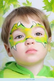 Kinderschminken Dinosaurier Karneval Fasching Kindergarten Fest Kindergeburtstag Motto Dino Kin Kinder Schminken Kinderschminken Kindergeburtstag Motto