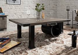 Couchtisch Mango 110x80x43 Grau Lackiert Railway 205 Wohnzimmertische Couchtisch Tisch
