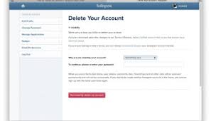Deactivate via the facebook mobile app. How To Disable An Instagram Account Osxdaily