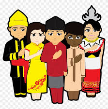 An ancient art in malaysia which continues to be extremely popular is the art of crafting the wau, a large and colourful malaysian kite. Culture Clipart Person Malaysian Traditional Art Png Free Transparent Png Clipart Images Download