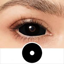 Image result for black sclera contacts