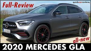New Mercedes Gla 250 Edition 1 2020 Full Review 165 Kw 224 Hp Test Drive Consumption Price English Youtube