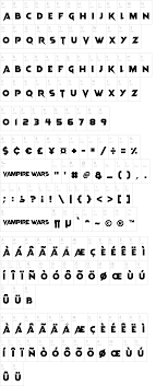 Vampire Wars Font | dafont.com