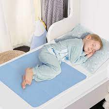 Give yourself a couple days off from doing laundry and get them excited about being part of basic household tasks, like tucking in the sheets or changing pillowcases. Amazon Com Bed Pads Washable Waterproof 2 Pack 34 X 36 Washable And Reusable Anti Slip Incontinence Underpad Sheet Protector For Adults Elderly Kids Toddler And Pets White And Blue Health Personal Care