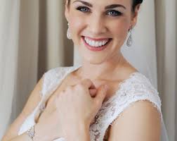 Pendientes de novia, estilo vintage, pendientes de boda con cristales de  Swarovski y perlas, pendientes de novia Adison con diamantes de imitación  para damas de honor