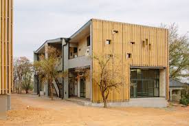 Enjoy time away in your own enclave. A Skin That Protects Limpopo Youth Hostel By Local Studio The Strength Of Architecture From 1998