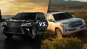 All it takes is to climb inside a lexus and you can tell right away that the level of craftsmanship is at least a little higher than in a comparable toyota. Comparison 2018 Lexus Lx 570 Vs 2018 Toyota Land Cruiser Longo Lexus Blog
