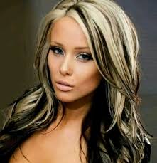 Fancy Black Hair With Blond Strands Photo Black Blond Fancy Photo Strands Hair Color Highlights Hair Highlights Hair Styles