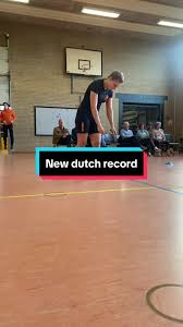 Breaking the Dutch Record in Speed Sprint Jump Rope Competition