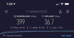 The satellites move at an unbelievable speed. Starlink Internet Speed Already Reaches 400 Mbps Techobig
