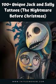 100+ Unique Jack and Sally Tattoos