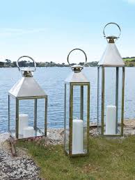 Big Stainless Steel Lanterns Garden Candle Lanterns Outdoor Candle Lanterns Candle Lanterns