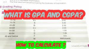 The implication of such a calculation is that cgpa towards the start of your university academic study, especially in your year one and two, carries greater weight in determining your final gpa. What Is Gpa And Cgpa Explanation Of Gpa And Cgpa In Urdu Youtube