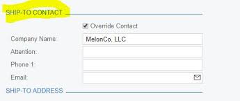 Lookup an address or street name. Shipping Attention Field Override Not Reflecting On Invoice Form Acumatica Report Designer Acumatica User Group Forums