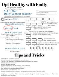 Daily Success Tracker With Tips Visit Website To Get P 2 I D Love To Coach You Medifast Recipes Food Tracker Lean And Green Meals