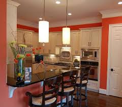 What Color Should I Paint My Kitchen Orange Kitchen Walls Kitchen Design Small Paint For Kitchen Walls