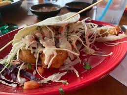 We enjoyed quesadillas, and fish tacos and an appetizer. Fish Tacos At Sagebrush Are Delicious Picture Of Sagebrush Cantina Lake Orion Tripadvisor