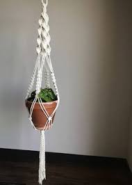 i love this chunky plant hanger it uses 4 5 mm cotton rope natural color and is super stur macrame plant hangers macrame plant hanger diy macrame plant hanger