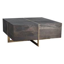 At Rc Willey The Transitional Elements Of This Modern Espresso Brown And Brass Coffee Table Of The Desmond Coffee Table Coffee Table Wood Elegant Coffee Table