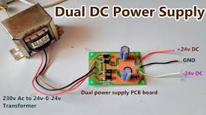 Dual Dc Power Supply 24v Gnd 24v Ac To Dc Rectifier Pcb Board In 2020 Pcb Board Power Supply Power