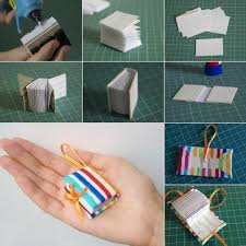 Tolle Bauanleitung Zum Thema Buch Selber Basteln Schlusselanhanger Selber Machen Buch Selber Machen Buch Selber Binden
