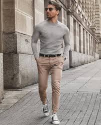 5 Khaki Chinos Outfits For Men Khaki Chinos Outfits Mensfashion Streetstyle Chinos Men Outfit Mens Casual Outfits Mens Outfits