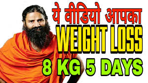 Rare Baba Ramdev Weight Loss Diet Chart Weight Loss In 1