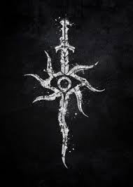 Dragon Age Inquisition Sword Eye Video Game Black White Splatter Splat Emblem Logo Symbol Gaming Dragon Age Inquisition Dragon Age Dragon Age Characters