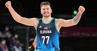 Slovenia's luka doncic celebrates at the end of a men's basketball preliminary round game against spain at the 2020 summer olympics, sunday, aug. Luka Doncic Hits Social Media After Slovenia Reach Semi Final Of Tokyo Olympics Basketball Football Ng