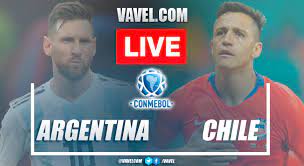 The albiceleste opened the scoring after 24 minutes when lionel messi beat claudio bravo from the penalty spot with a fine and composed finish. Goals And Highlights Argentina 1 1 Chile In Qualifiers Conmebol 2021 06 04 2021 Vavel Usa