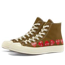 Comme Des Garcons Play X Converse Chuck Taylor Multi Heart 1970s Hi Comme Des Garcons Play X Converse Chuck Taylor Multi Heart 1970s Hi En 2020 Avec Images Converse Chuck Taylor Chuck Taylor Converse Chuck