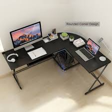 Get back to basics with this black walker edison corner computer desk. Corner Gaming Pc Table Novocom Top