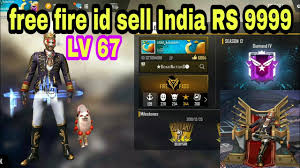 Kita ketahui bersama bahwa garena. Free Fire Pro Player Id Sell 67 Lv Rs 9999 Taka Free Fire Id Sell India Youtube
