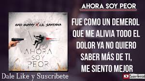 Bad Bunny Soy Peor Letra Official Video Oficial Lyrics Youtube Şarkı sözleri yo se quien soy mi niña yo no se de mi vida yo soy complicado es un amor, y un pecado es un tabú mi niña es una tontería yo soy. bad bunny soy peor letra official video oficial lyrics