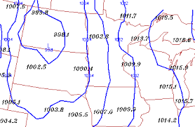 Isobars Surface Maps