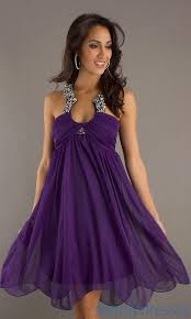 Purple Party Dress Beaded Knee Length Dress Simply Dresses Purple Party Dress Purple Prom Dress Simply Dress