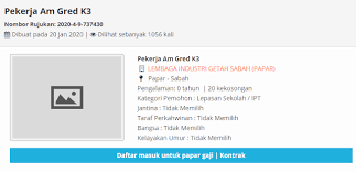 Maybe you would like to learn more about one of these? Jawatan Kosong Lembaga Industri Getah Sabah Infomalaysiakini